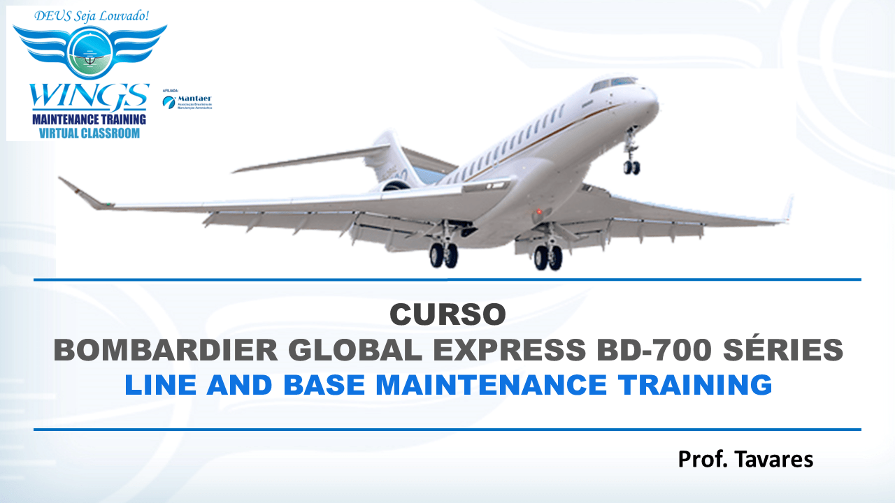 Curso manutenção Global Express BD-700 séries